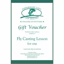 Fishermans' Loft - Gift Voucher - Fly Casting Lesson For One