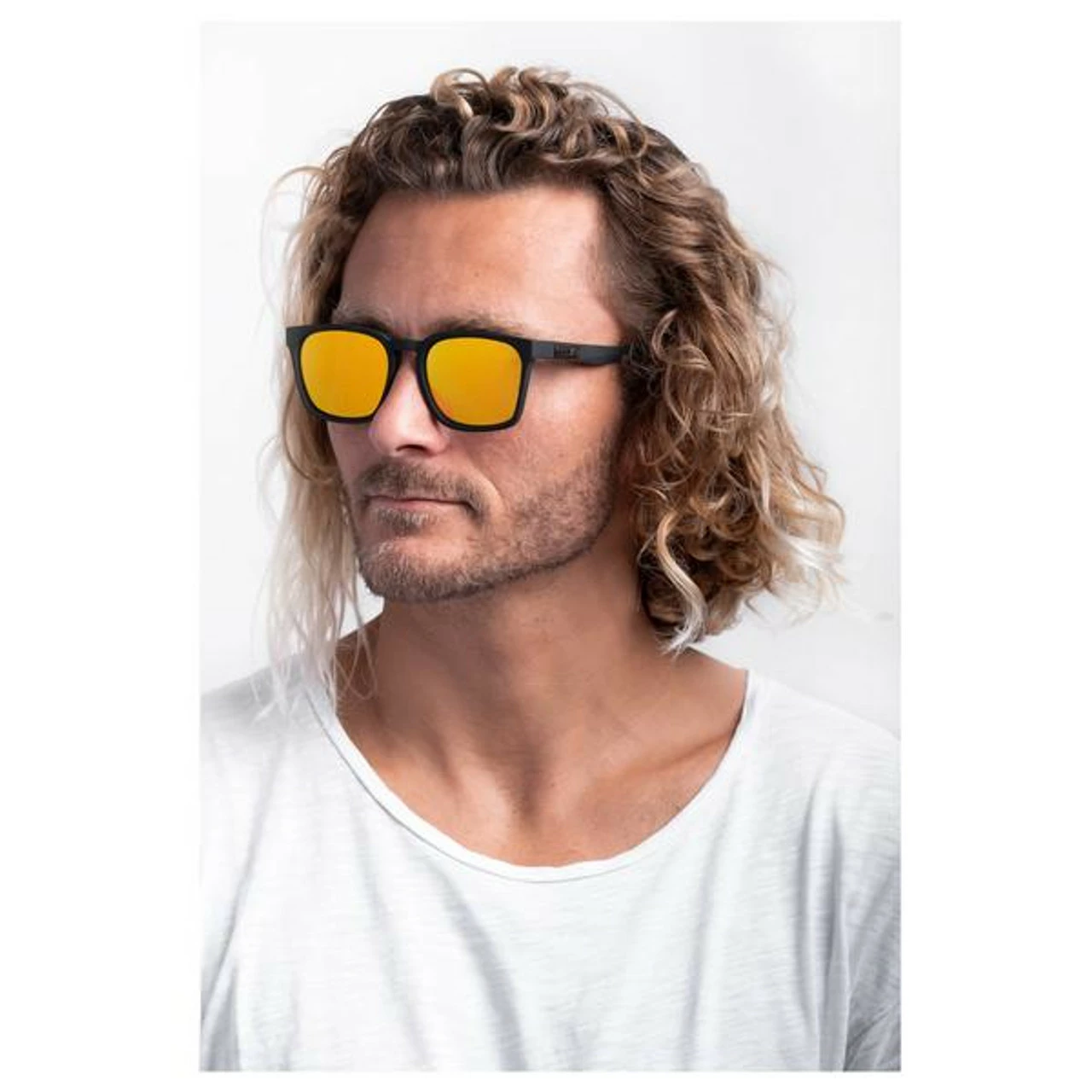 Liive Vision Alik Mirror Polar Matt Black Sunglasses - Image 3