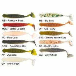 Berkley Atomic Plazos Paddle Tail Minnow