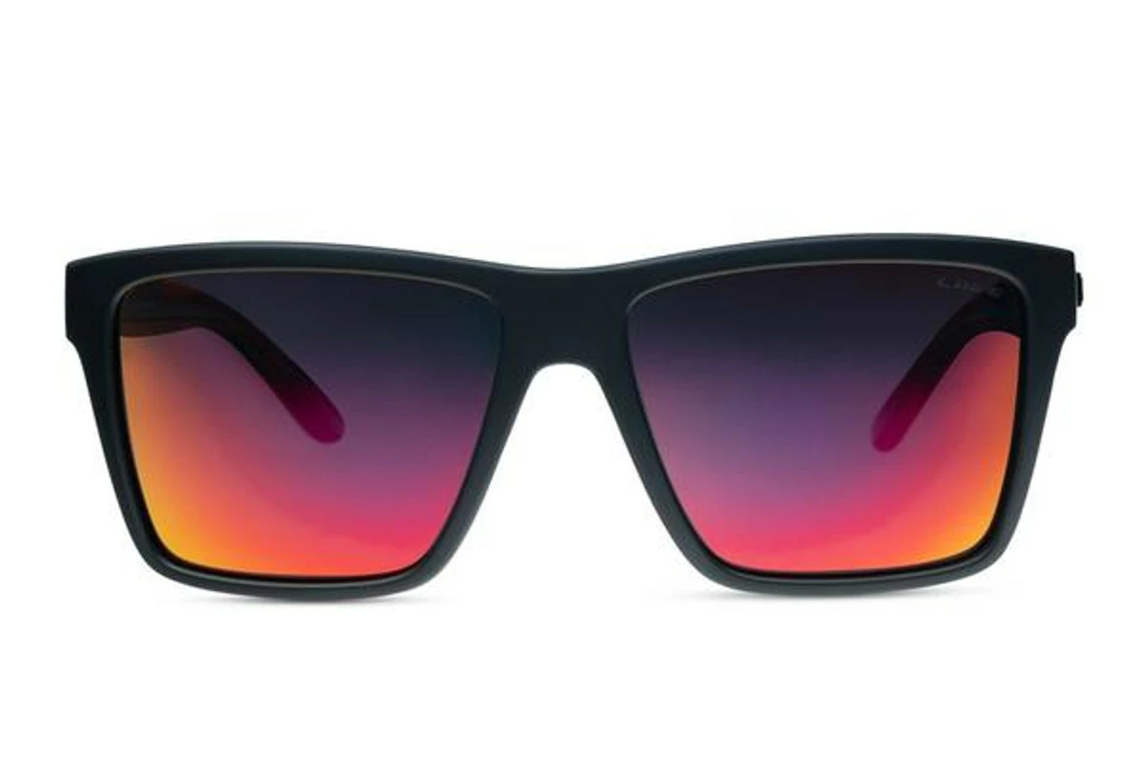 Liive Vision Bazza Mirror Polar Twin Blacks Sunglasses - Image 2