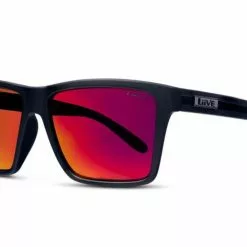 Liive Vision Bazza Mirror Polar Twin Blacks Sunglasses