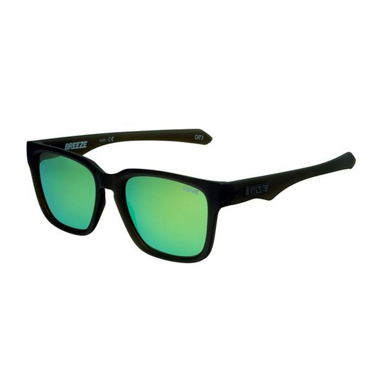 Liive Vision Breeze Mirror Polar Matt Beer Sunglasses