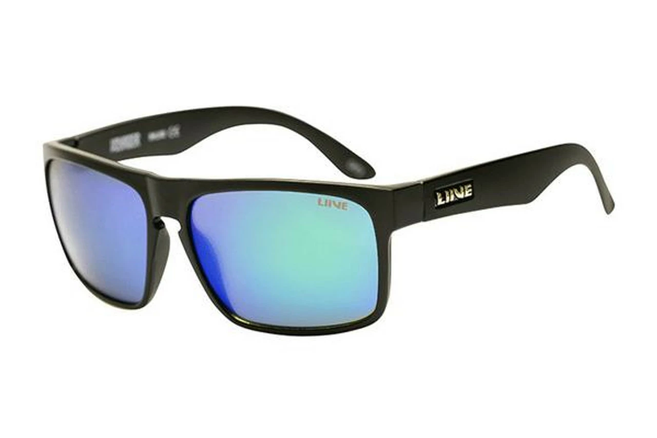 Liive Vision Voyager Mirror Matt Black Sunglasses