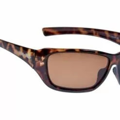 Ugly Fish Basic Polarised Sunglasses P1366 Shiny Brown Frame Brown Lens