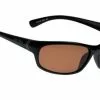 Ugly Fish TR-90 Polarised Sunglasses P7338 Matt Black Frame Brown Lens
