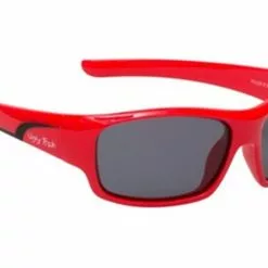 Ugly Fish Junior Polarised Sunglasses PK255 Red Frame Smoke Lens