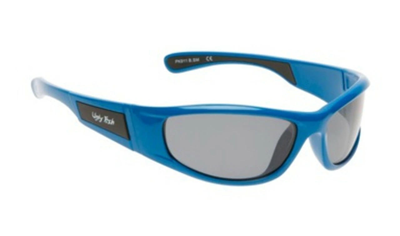 Ugly Fish Junior Polarised Sunglasses PK911 Blue Frame Smoke Lens