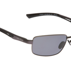 Ugly Fish Triacetate(TAC) Polarised Sunglasses PT24377 Gun Metal Grey Aluminium Frame Smoke Lens