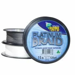 Platypus Patypus Platinum Braid Fishing Line ( Grey Only )stock Clearance