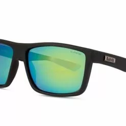 Liive Vision Tuban Mirror Polar Matt Black Sunglasses