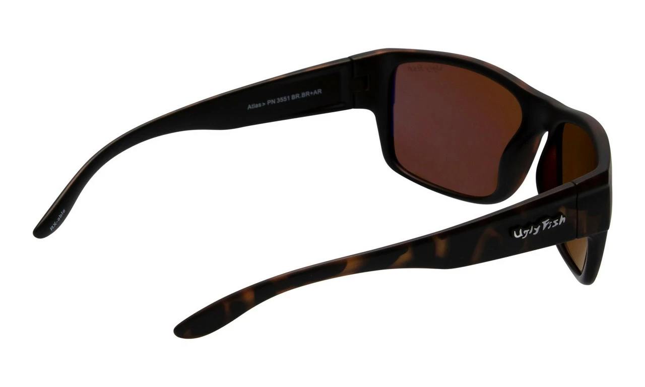 Ugly Fish Polarised Bifocal 2.00 Sunglasses Atlas PN3551 Matt Black Frame Brown Lens - Image 2