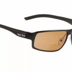 Ugly Fish Polarised Bifocal 2.00 Sunglasses Avalanche PN24203 Matt Black Frame Brown Lens
