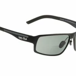 Ugly Fish Polarised Bifocal 2.50 Sunglasses Avalanche PN24203 Matt Black Frame Smoke Lens