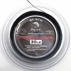Black Pete 200lb X 50mtr Black Rigging Dacron Ideal For Game Fishing Rigs