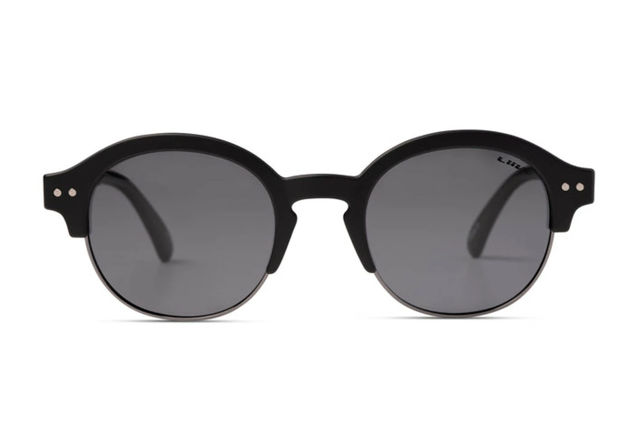 Liive Vision Canggu Polar Matt Black Sunglasses - Image 2