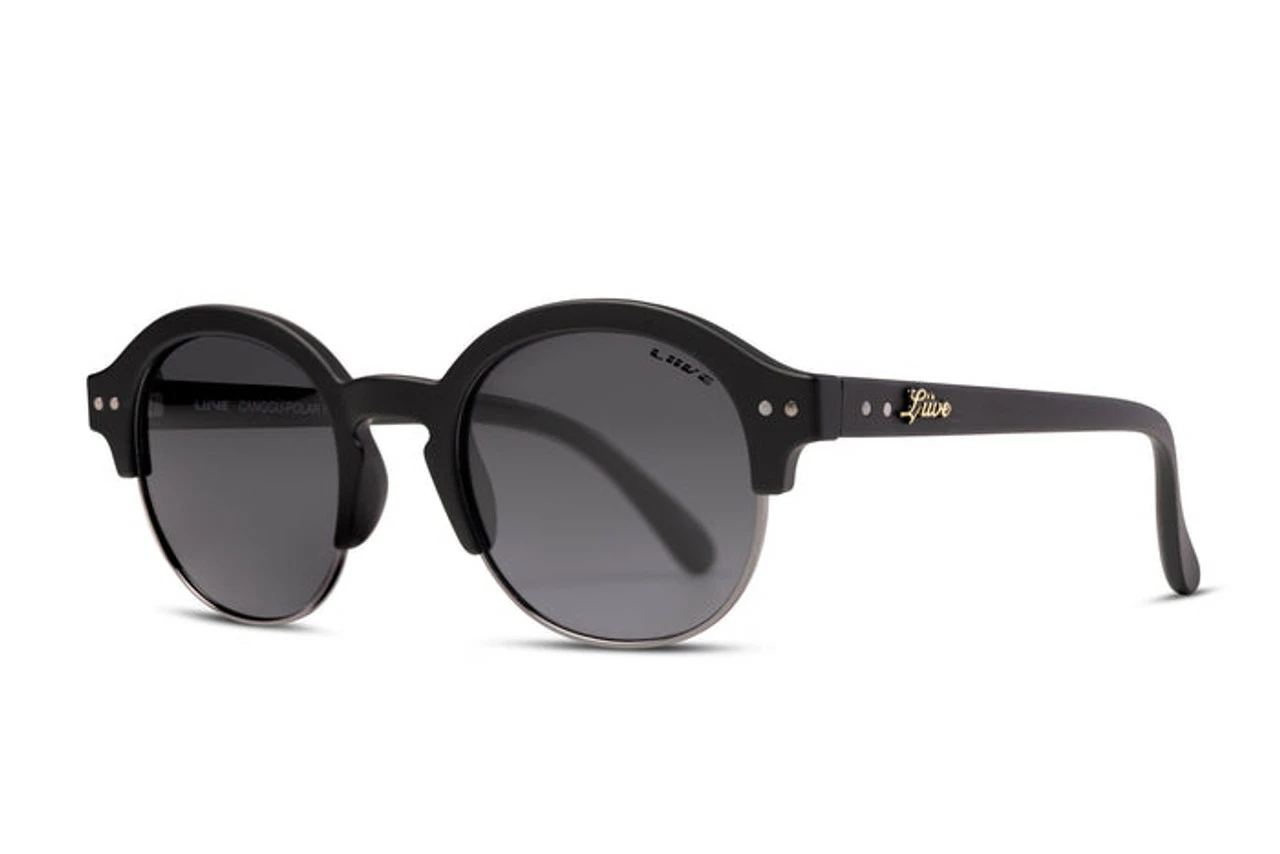Liive Vision Canggu Polar Matt Black Sunglasses