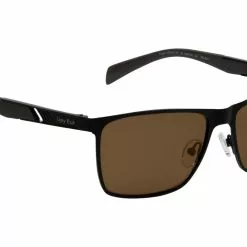 Ugly Fish Polarised Nylon Sunglasses Flash PN24144 Matt Black Frame Brown Lens