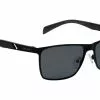 Ugly Fish Polarised Nylon Sunglasses Flash PN24144 Matt Black Frame Smoke Lens