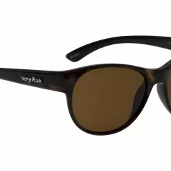 Ugly Fish Polarised Bifocal 2.50 Sunglasses Iris PN5501 Black Frame Brown Lens