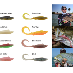 Berkley 3' PowerBait Nemesis Paddle Tail