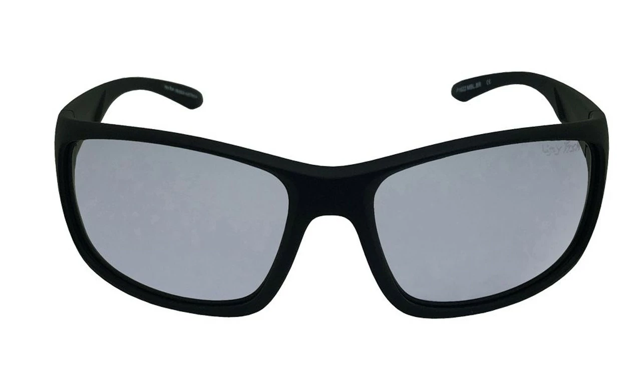 Ugly Fish Basic Polarised Sunglasses P1622 Matt Black Frame Smoke Lens - Image 3