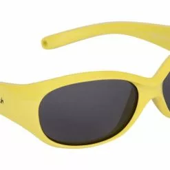 Ugly Fish Polarised Sunglasses PB001 Yellow Frame Smoke Lens