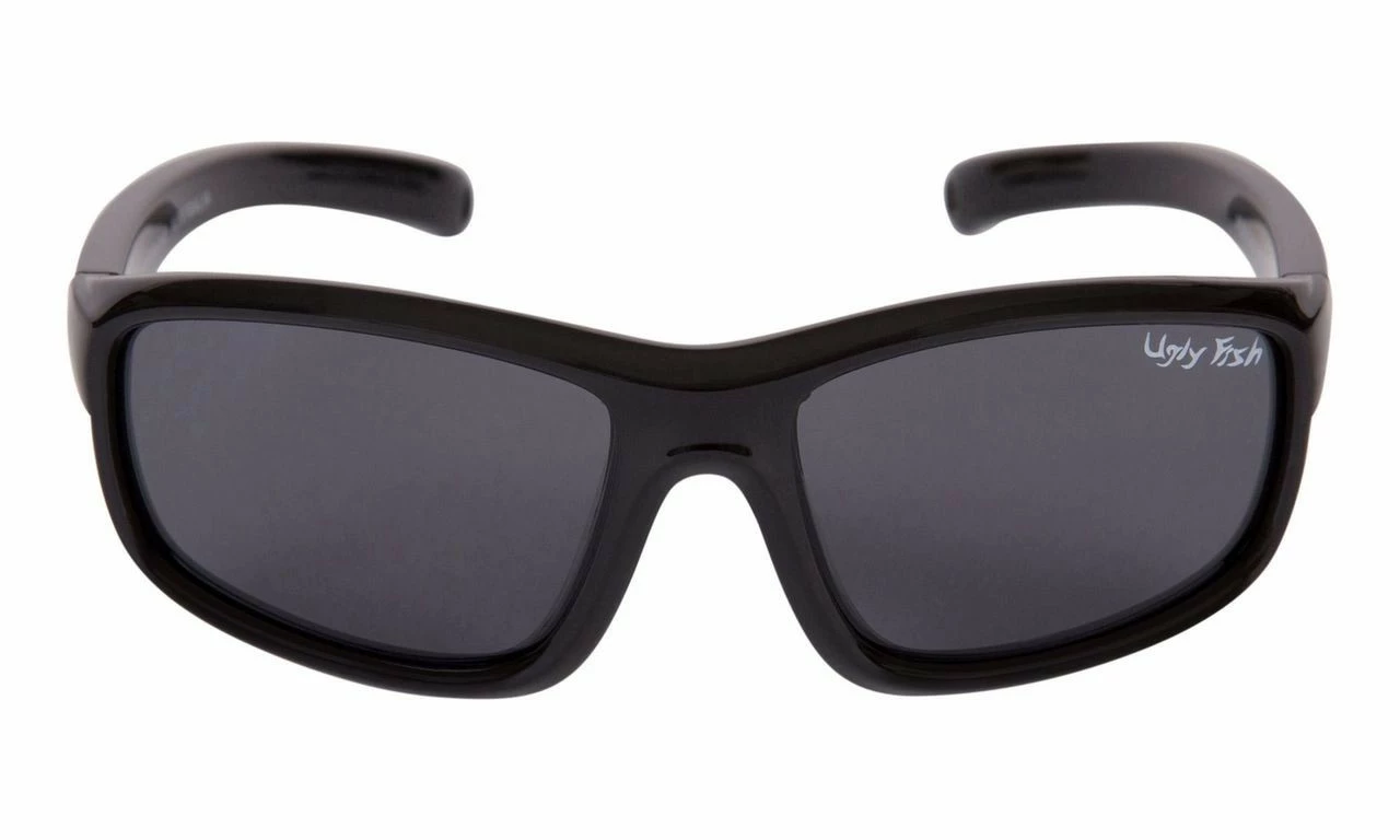 Ugly Fish Polarised Sunglasses PB002 Black Frame Smoke Lens - Image 2