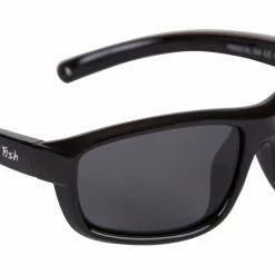 Ugly Fish Polarised Sunglasses PB002 Black Frame Smoke Lens