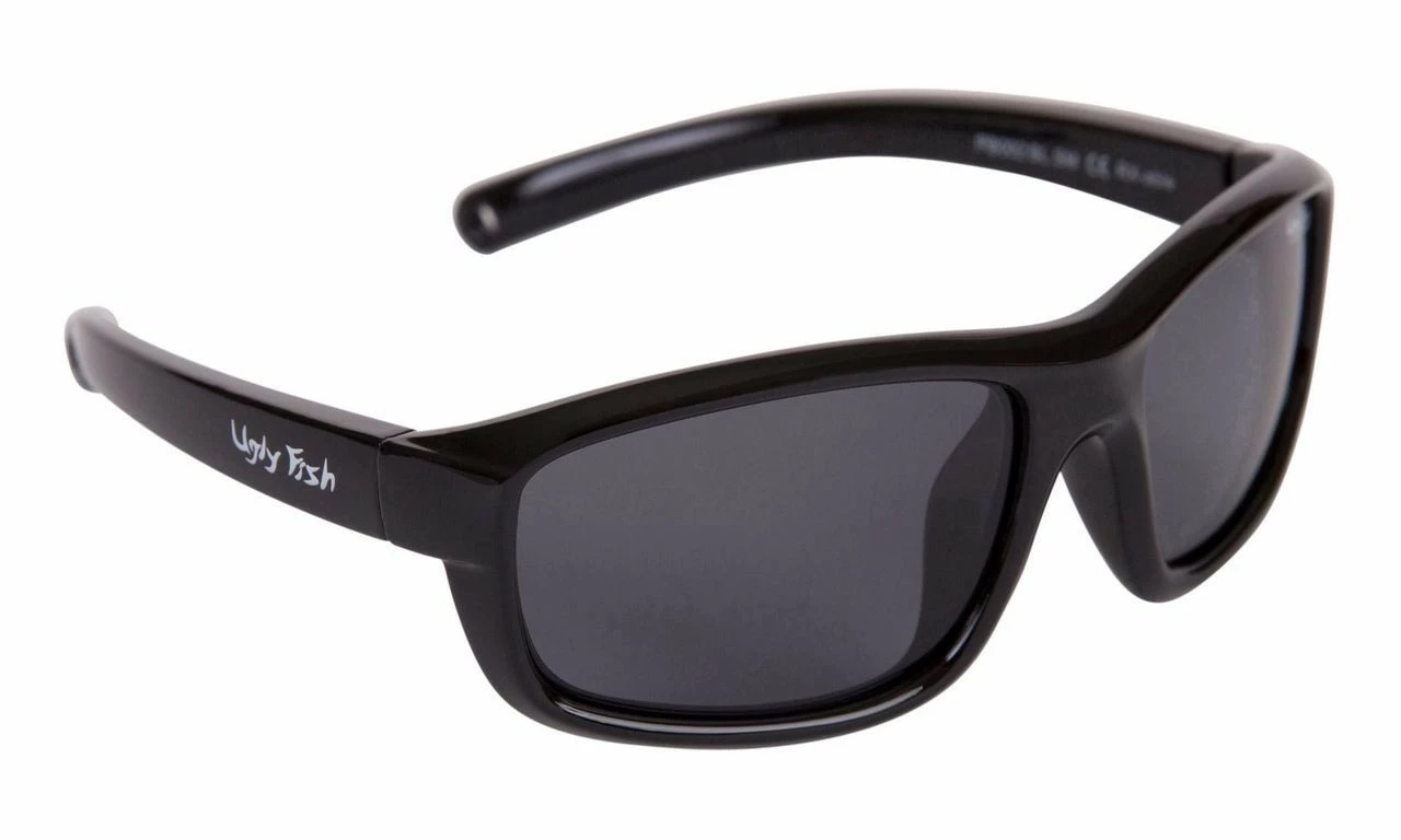Ugly Fish Polarised Sunglasses PB002 Black Frame Smoke Lens - Image 4