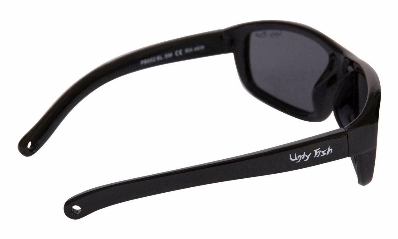 Ugly Fish Polarised Sunglasses PB002 Black Frame Smoke Lens - Image 5