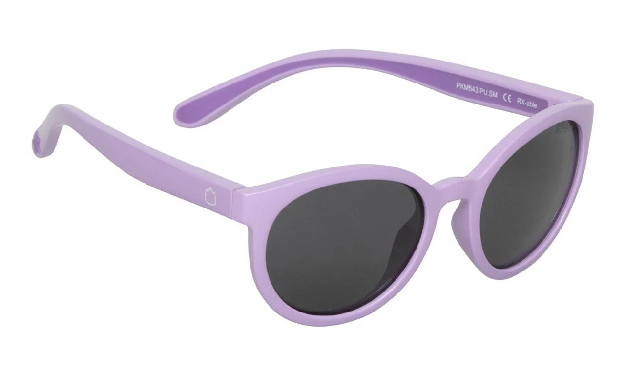 Ugly Fish Polarised Sunglasses PKM543 Purple Frame Smoke Lens