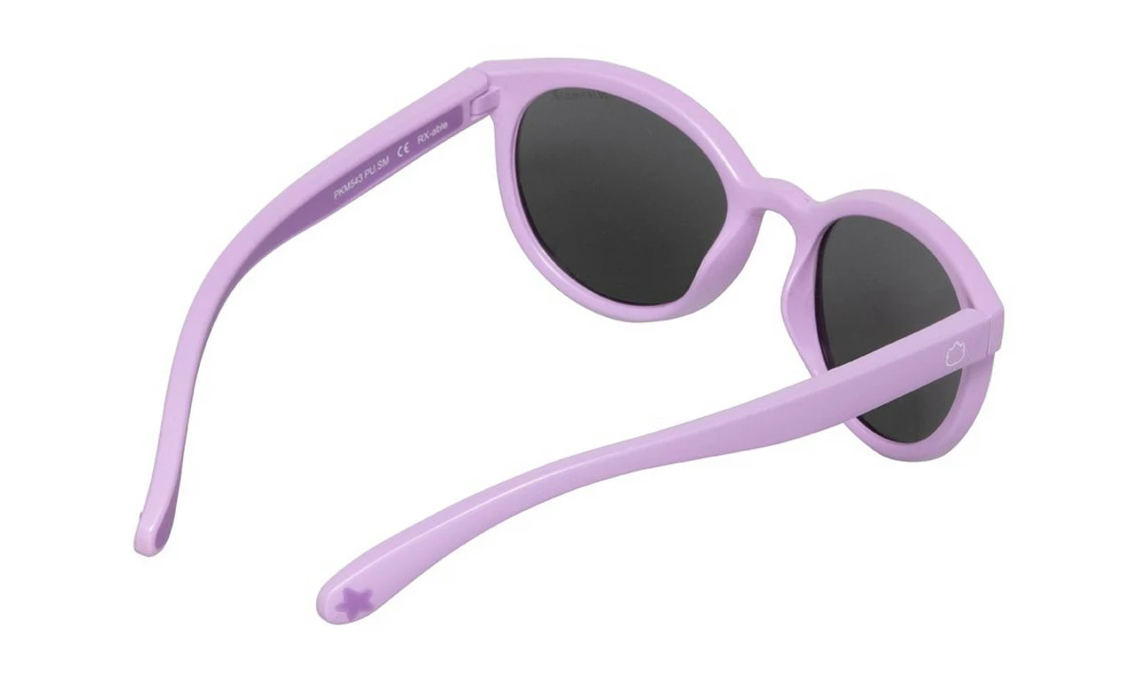 Ugly Fish Polarised Sunglasses PKM543 Purple Frame Smoke Lens - Image 2