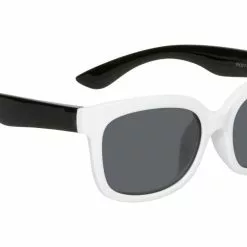 Ugly Fish Polarised Sunglasses PKM511 White Frame Smoke Lens