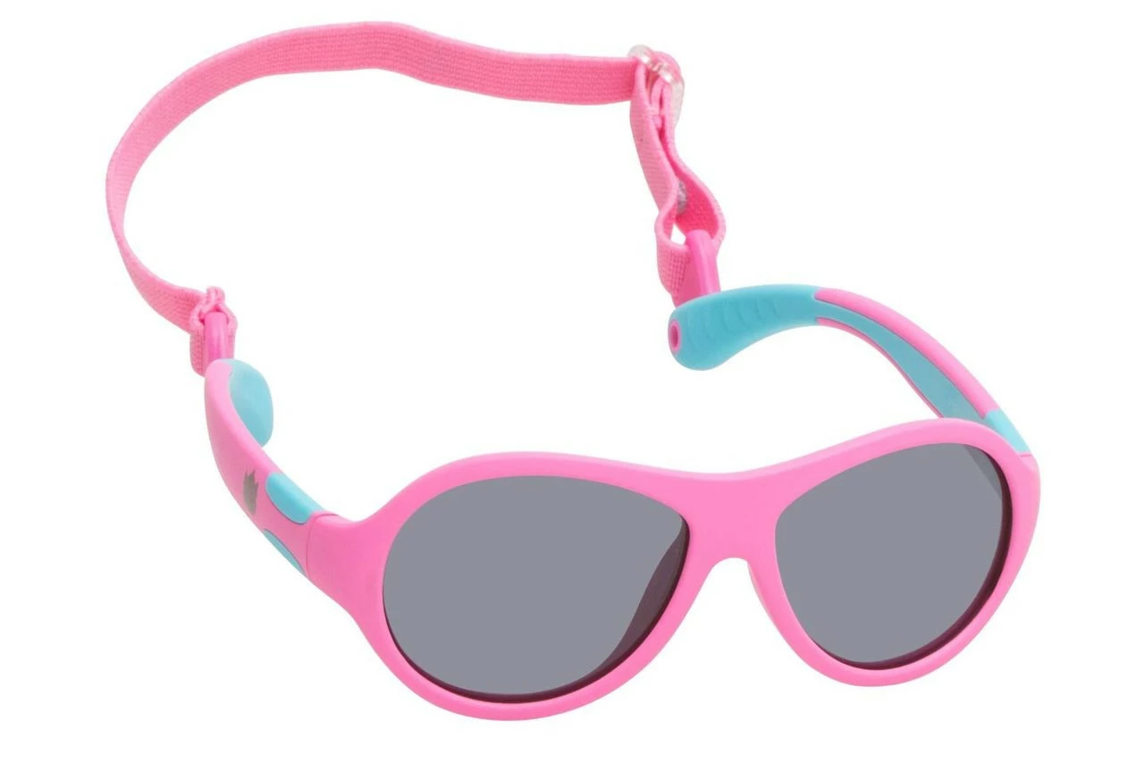 Ugly Fish Polarised Sunglasses PKR 122 Pink Frame Smoke Lens