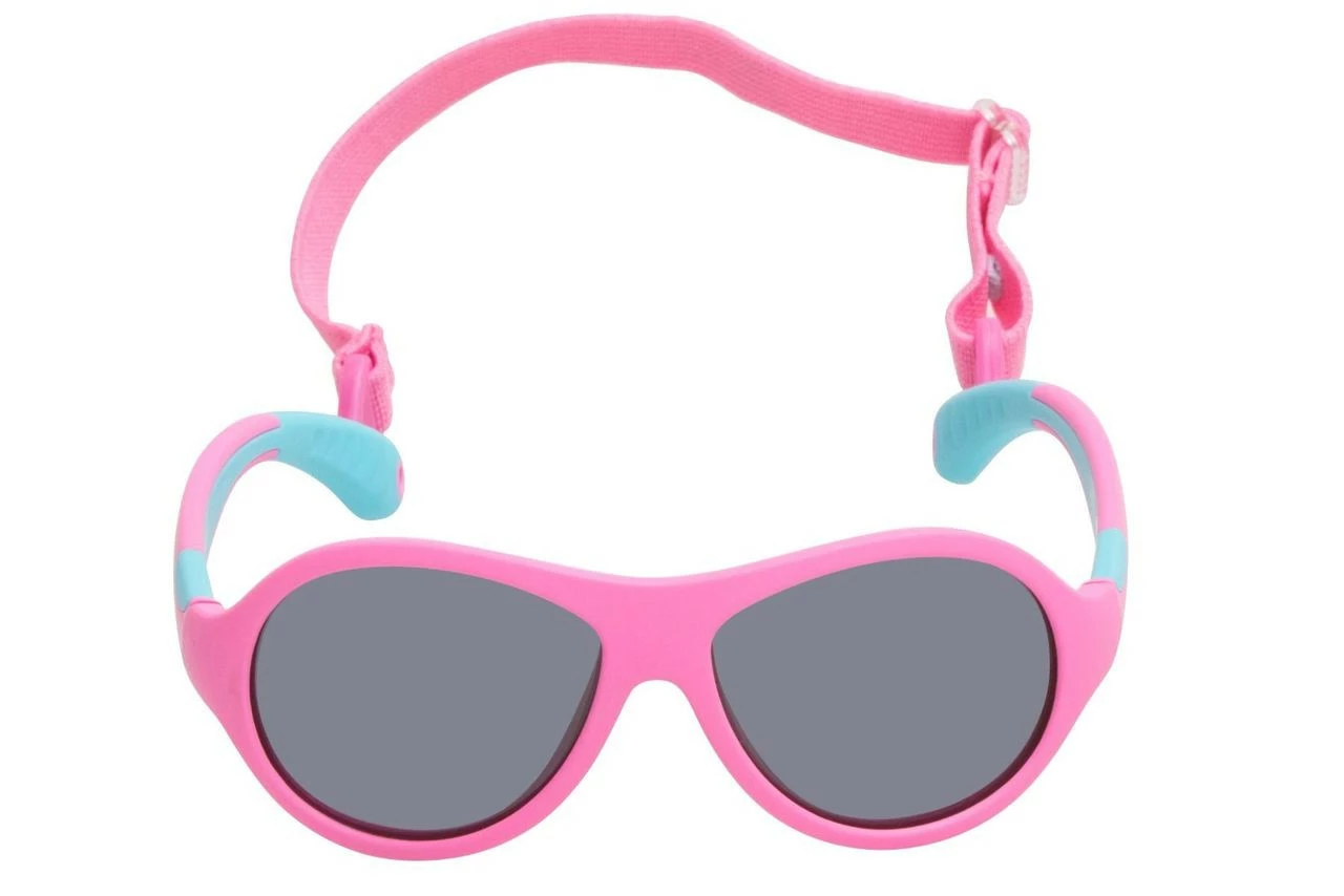 Ugly Fish Polarised Sunglasses PKR 122 Pink Frame Smoke Lens - Image 2
