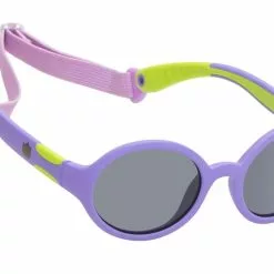 Ugly Fish Polarised Sunglasses PKR 133 Purple Frame Smoke Lens