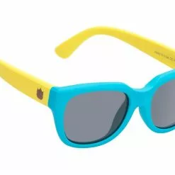 Ugly Fish Polarised Sunglasses PKR715 Blue Frame Smoke Lens