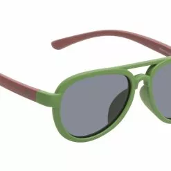Ugly Fish Polarised Sunglasses PKR776 Green Frame Smoke Lens