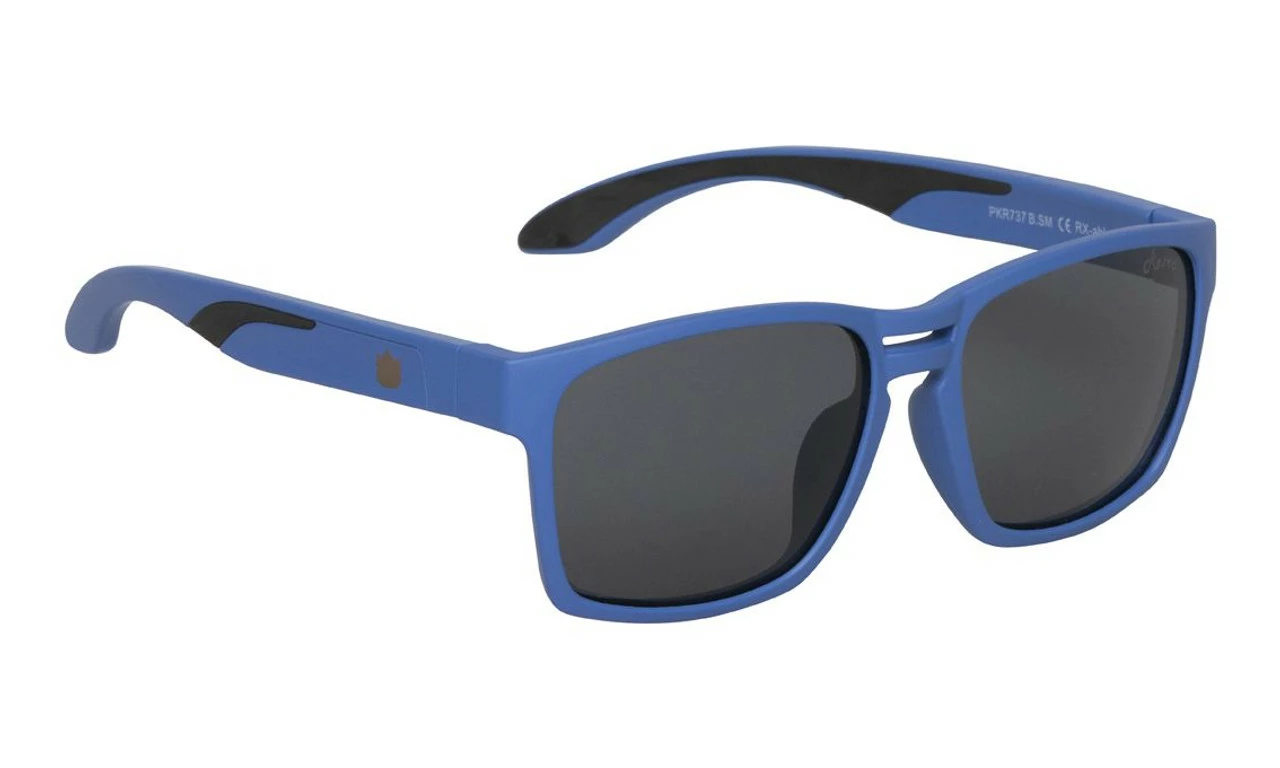 Ugly Fish Polarised Sunglasses PKR737 Blue Frame Smoke Lens