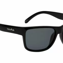 Ugly Fish Triacetata(TAC) Polarised Sunglasses PT9640 Black TR90 Frame Smoke Lens