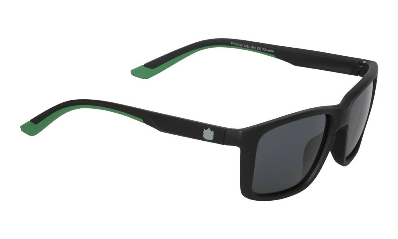 Ugly Fish Polarised Tween Sunglasses PTW532 Matt Black Frame Smoke Lens - Image 3