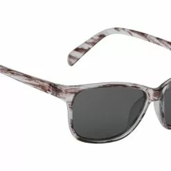 Ugly Fish Polarised Tween Sunglasses PTW596 Clear Marble Frame Smoke Lens