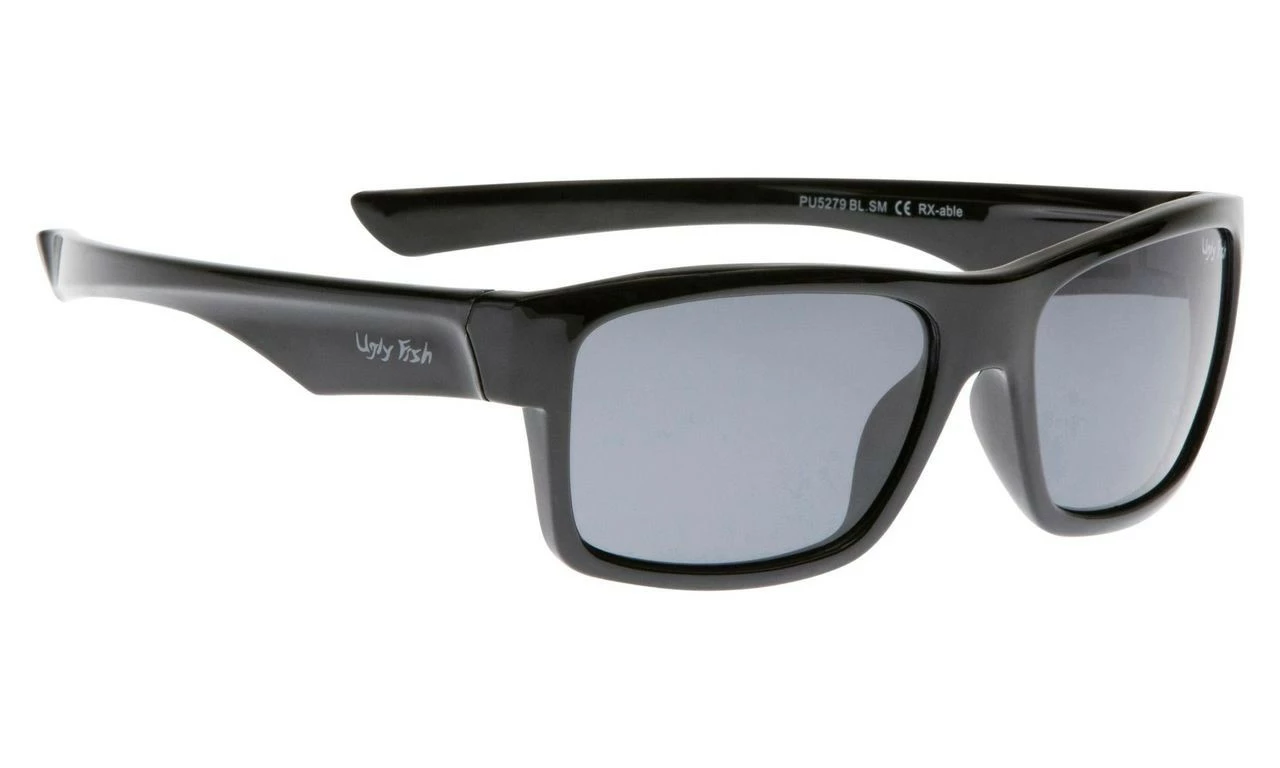 Ugly Fish Polarised Sunglasses PU5279 Black Frame Smoke Lens