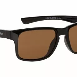 Ugly Fish Polarised Sunglasses PU5311 Black Frame Brown Lens